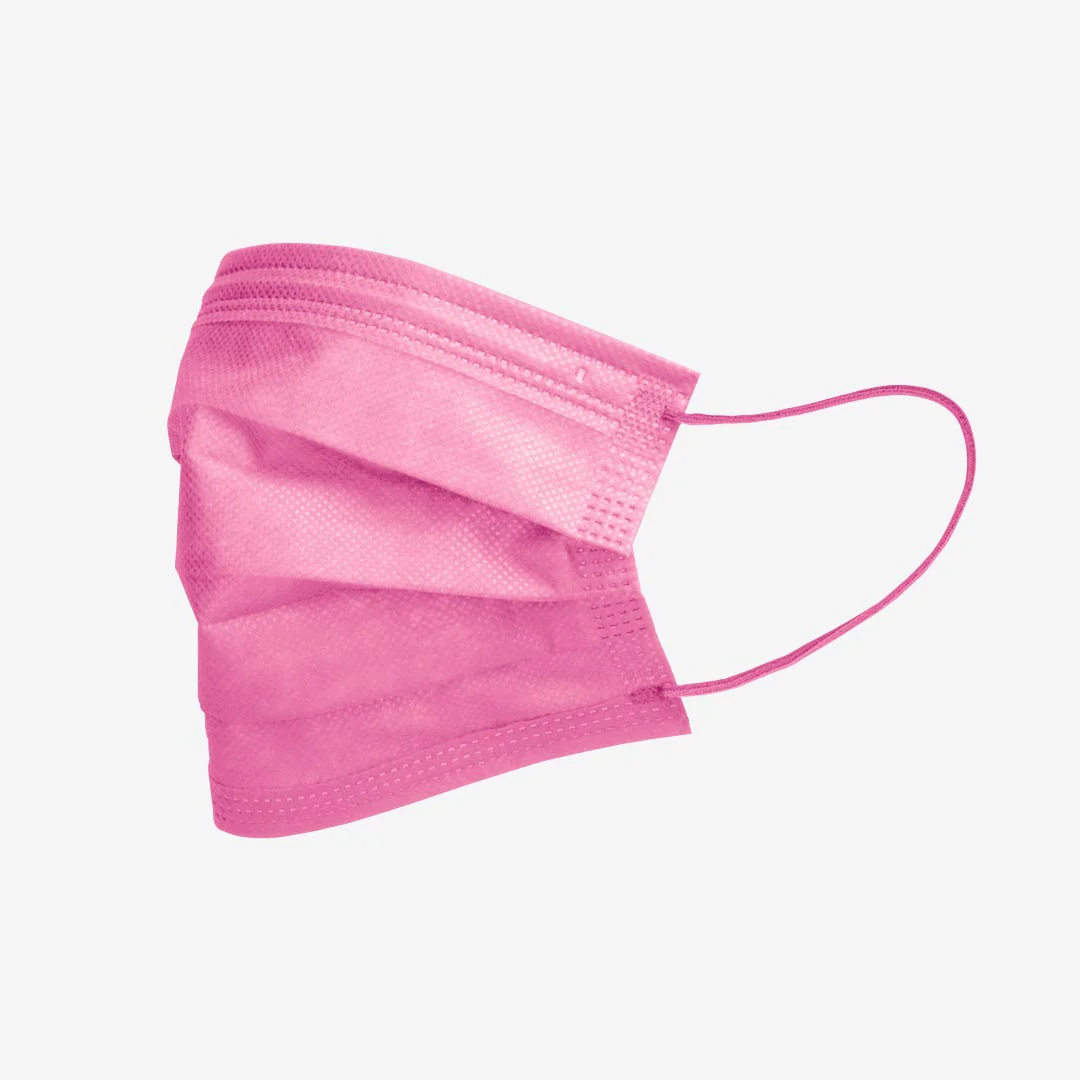 Máscara Descartável Protect Plus Type IIR Rosa