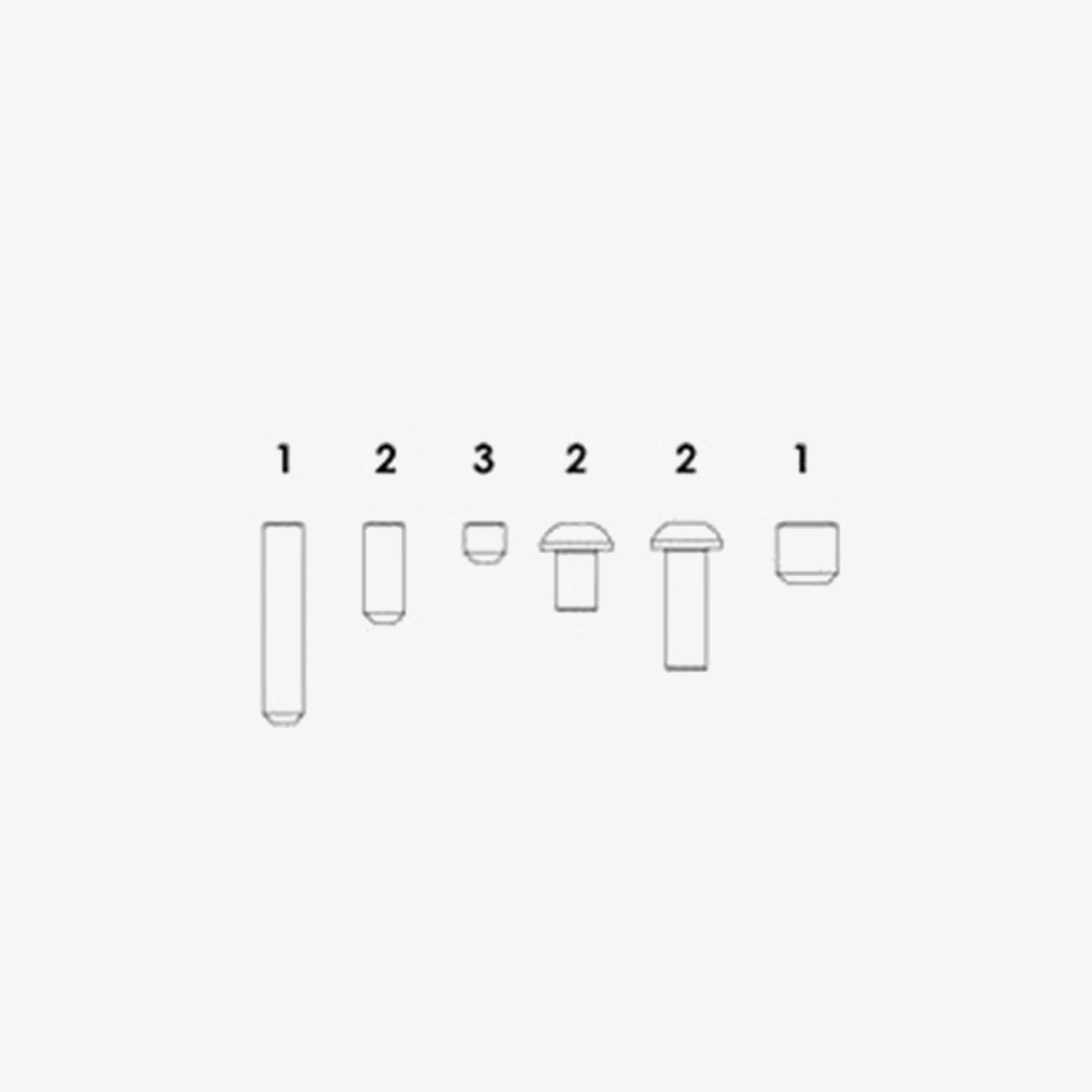 Ink Machines Peça No. 69 Screw Kit 2 (Stingray)