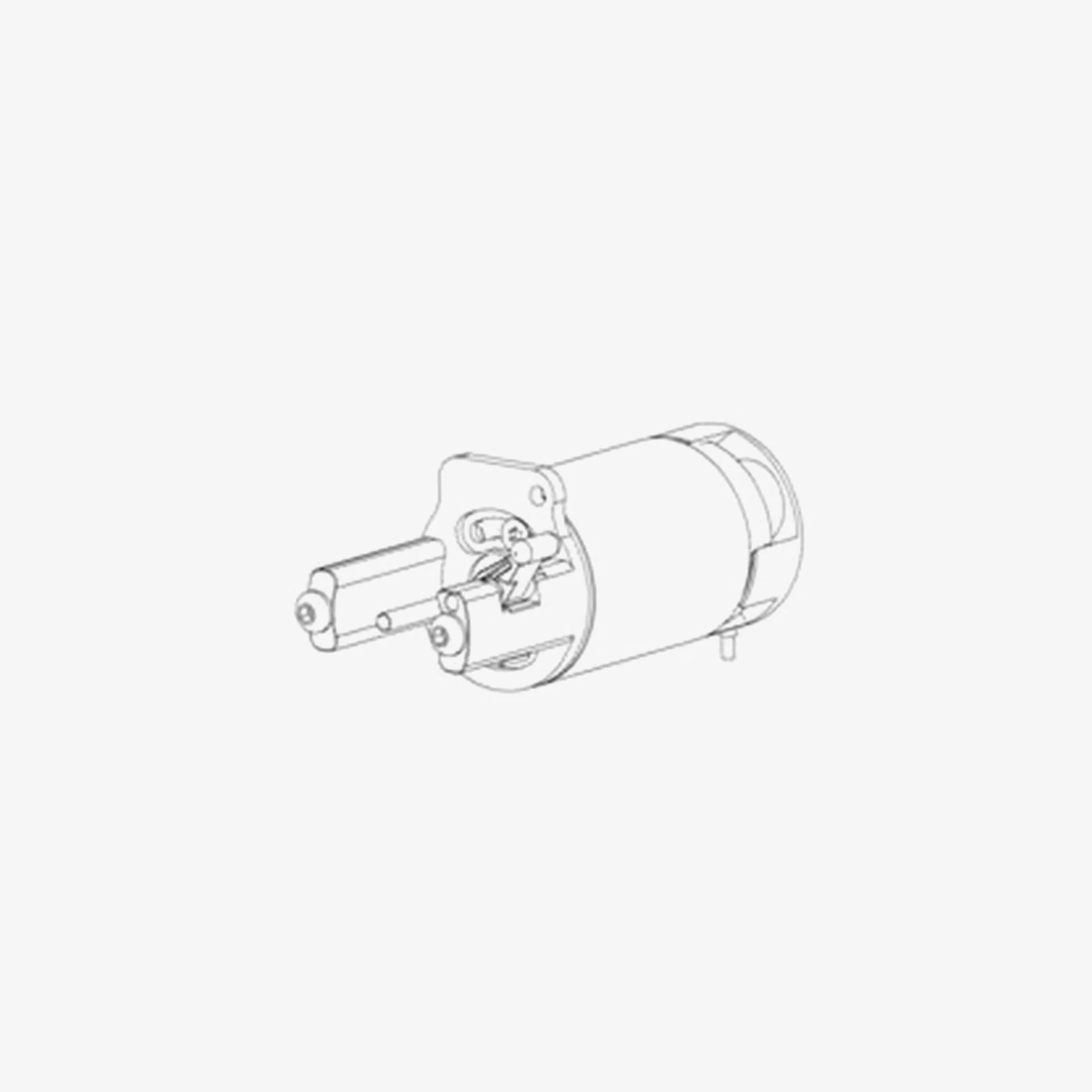 Ink Machines Peça No. 70 Motor Assembly (Stingray)