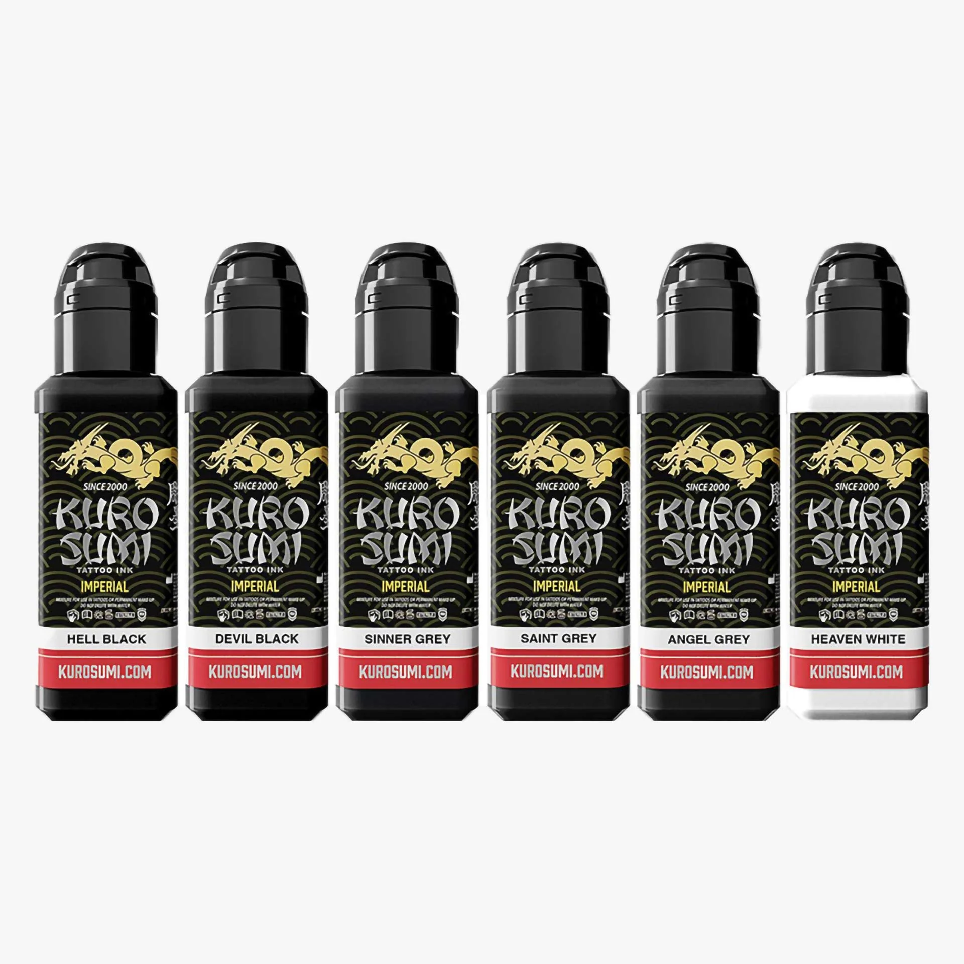 Kuro Sumi Imperial Zhang Po Greywash Shading Set