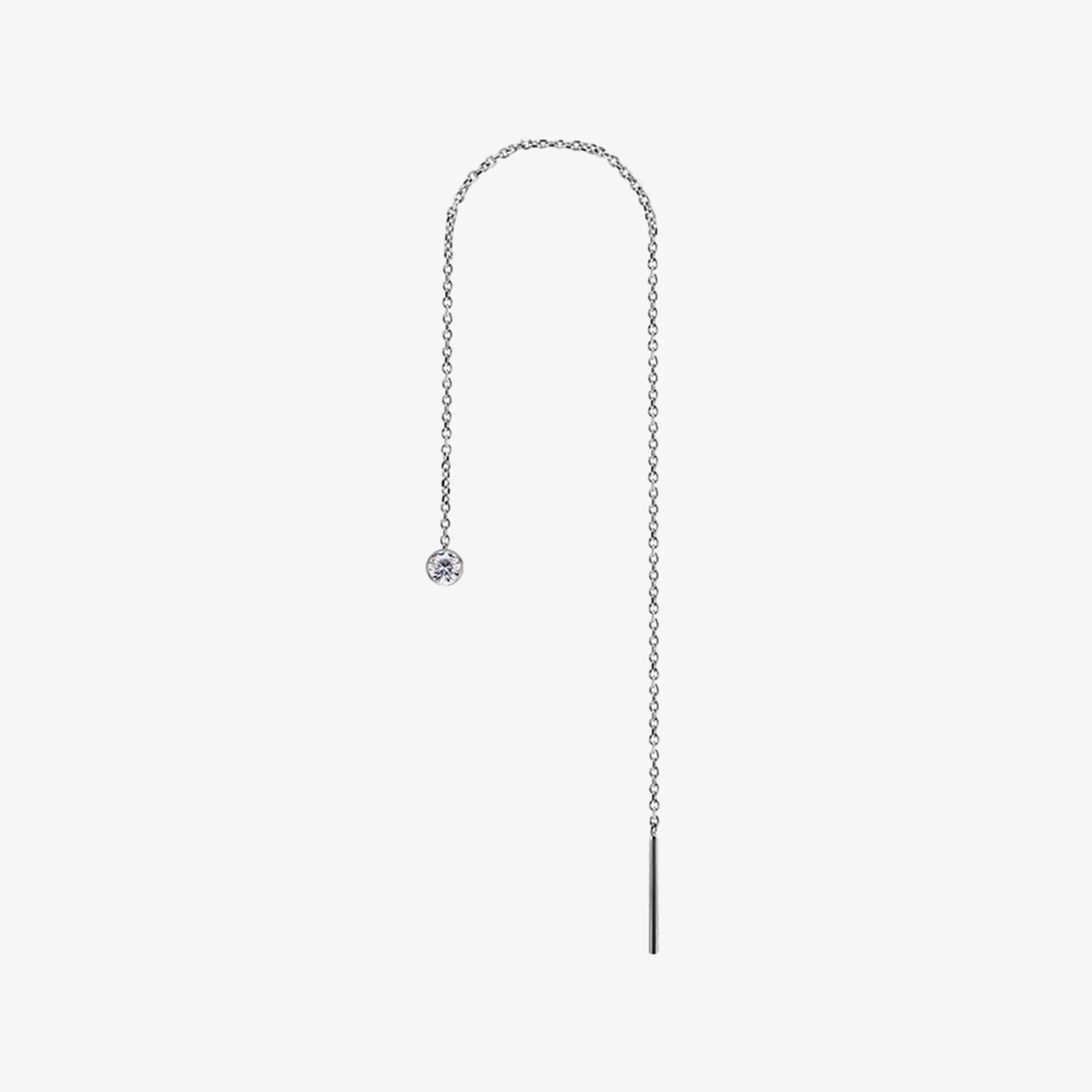 Piranha Chain Threader Round Stone Basicline