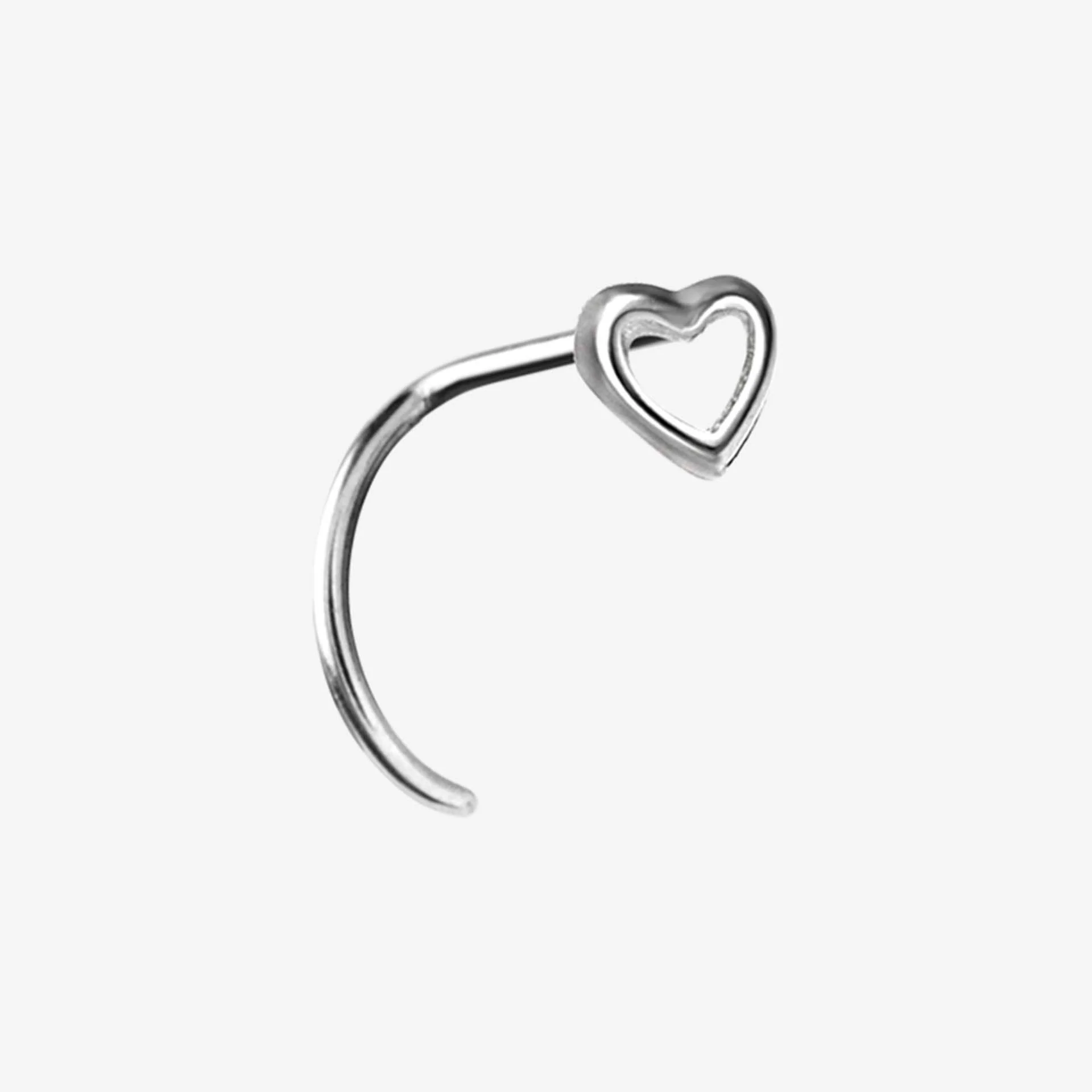 Piranha Nose Heart Steel Basicline