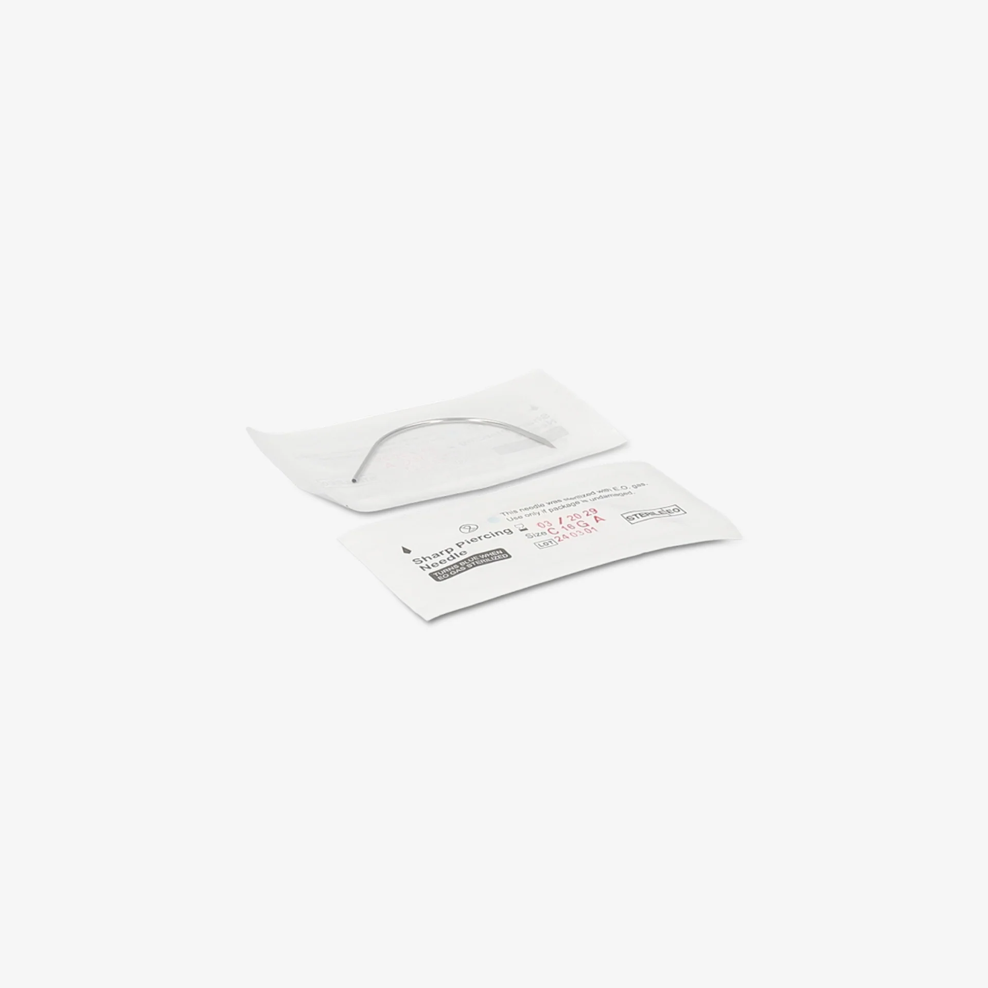Piranha Originals Agulhas Curvas Piercing 1,3 mm - Image 3