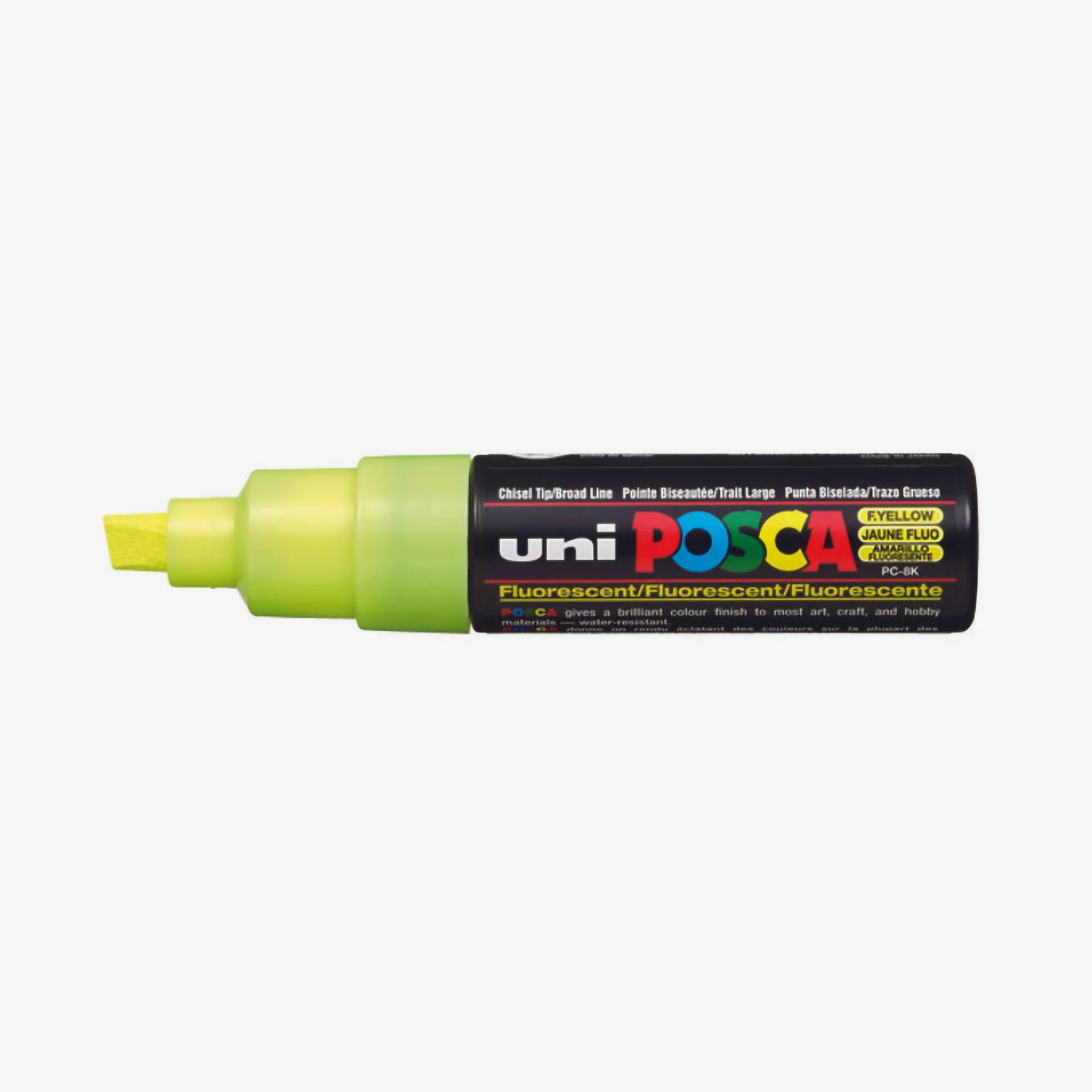 Posca 8K Amarelo Fluor