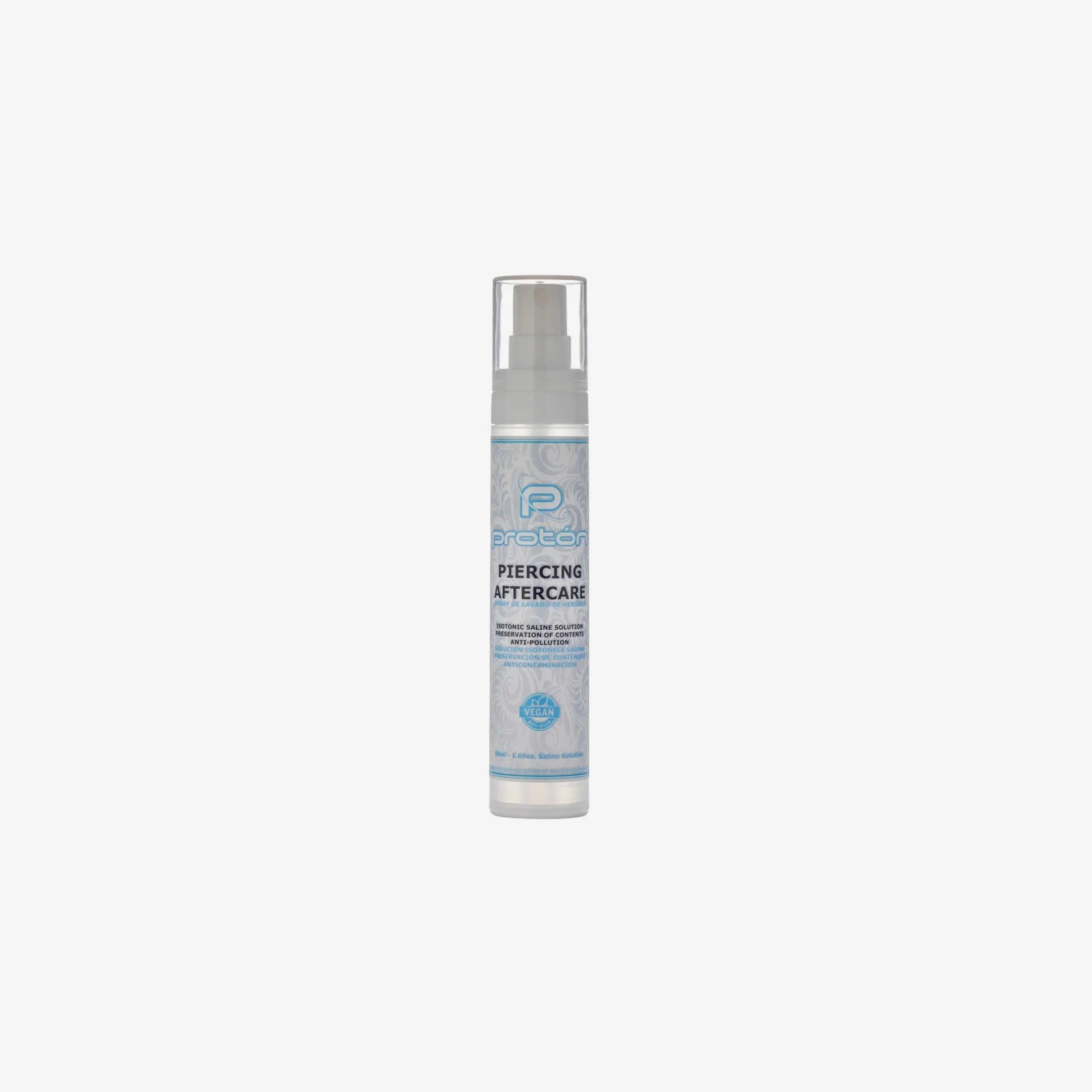 Protón Piercing Aftercare Solução Salina Isotónica 50 ml