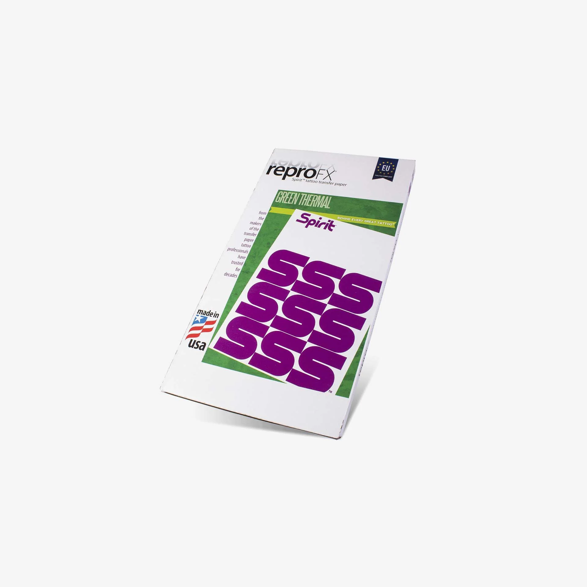 Spirit Tattoo Papel Termocopiadora Verde Standard (21,6x27,9cm)