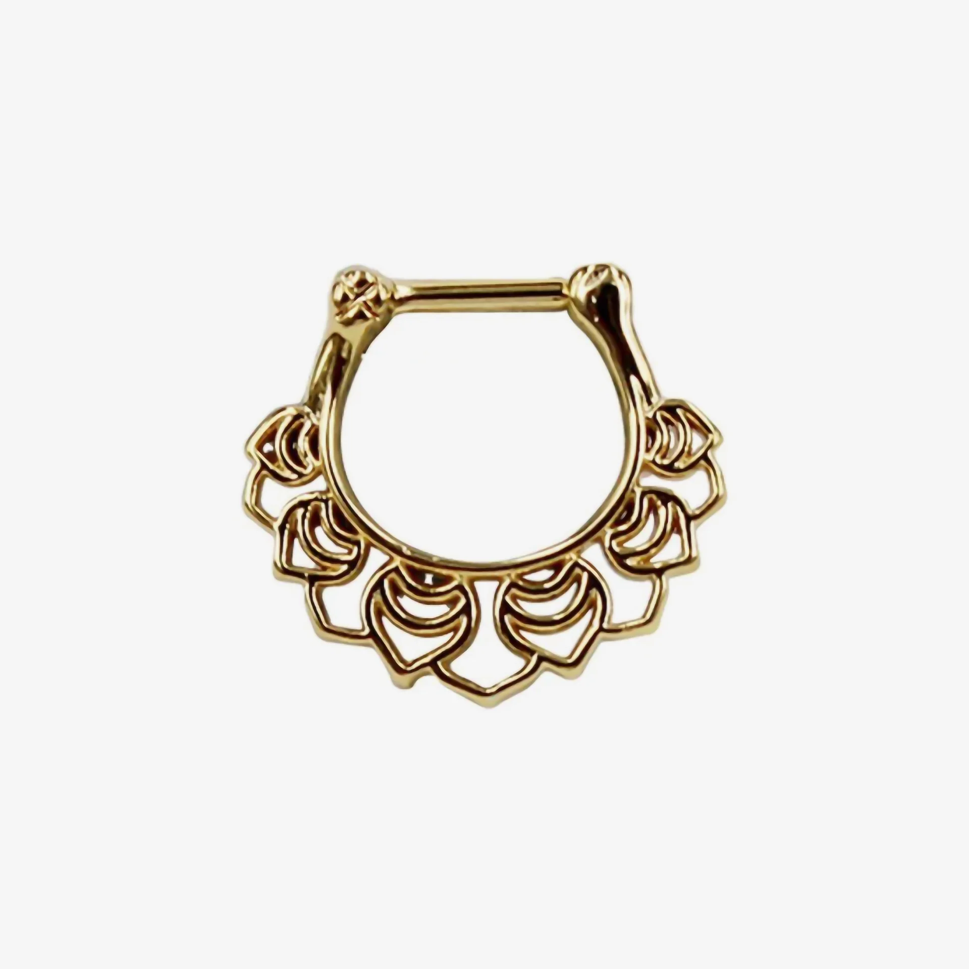Wildcat Floral Septum Clicker Zirconline