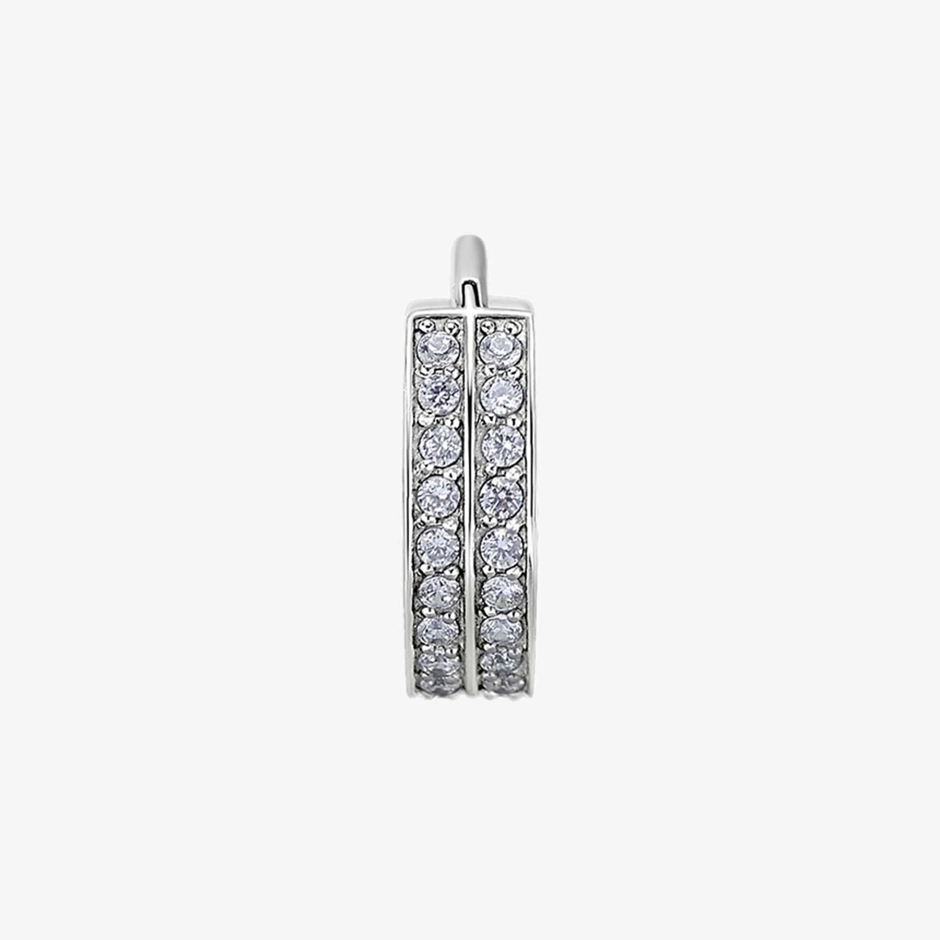 Wildcat Argola Double Jewelled Hinged Ring Steel Basicline