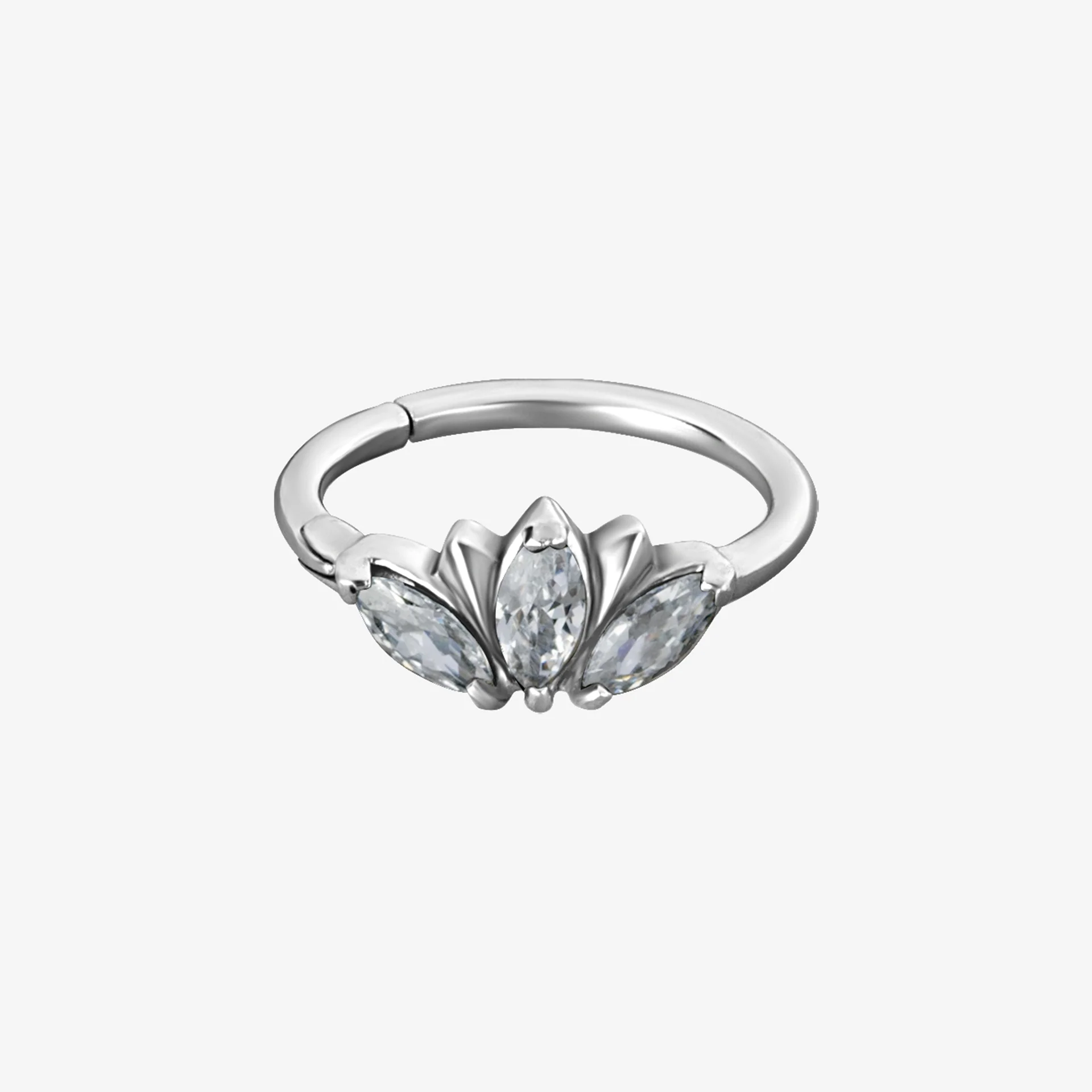 Wildcat Argola Hinged Navette Steel Basicline
