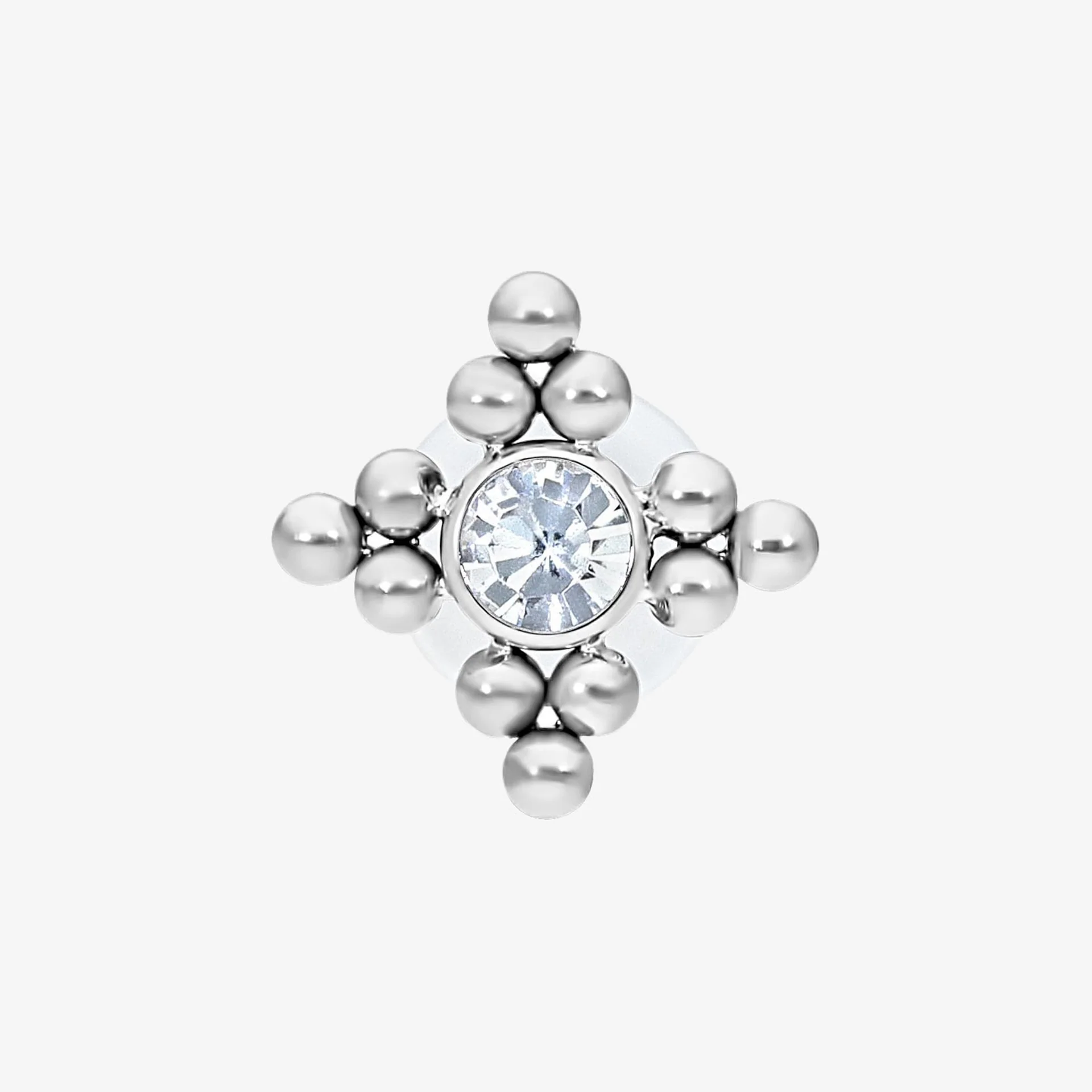 Wildcat Labret Diamond Push Fit Bioplast