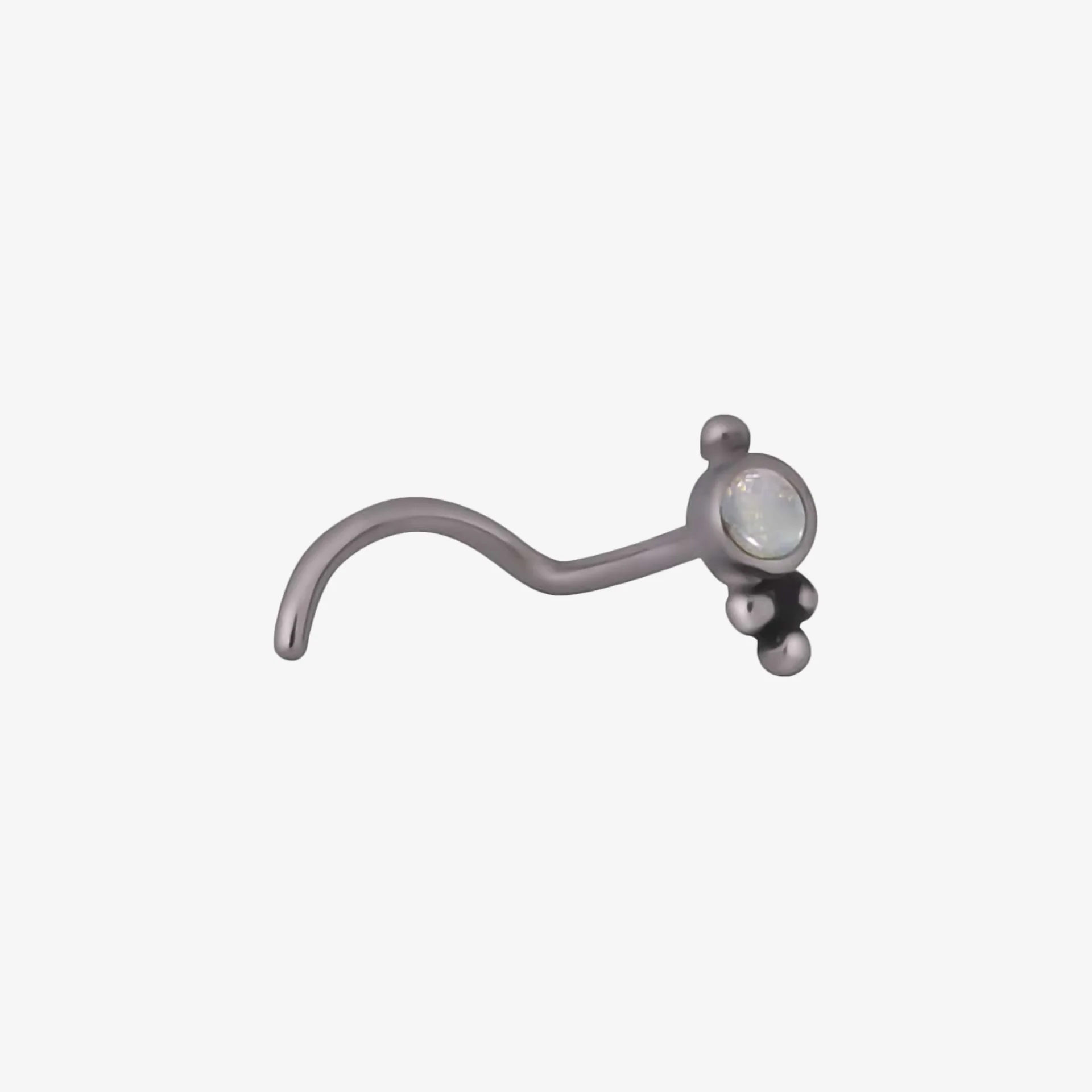 Wildcat Nose Bindi Opal Steel Basicline